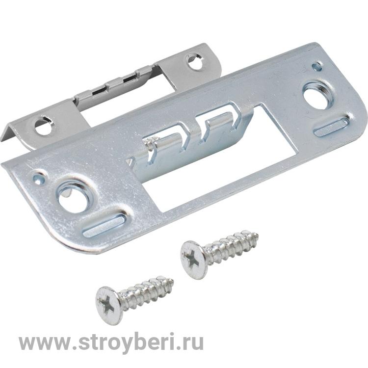 Ответная планка АЛЛЮР 045 ZP хром для финских дверей (без притвора)