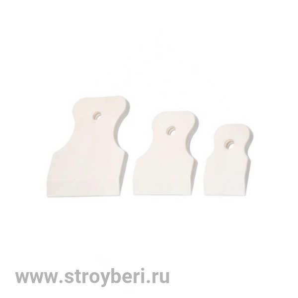 10909-003 Набор шпателей резиновых 'Интек' 40/60/80