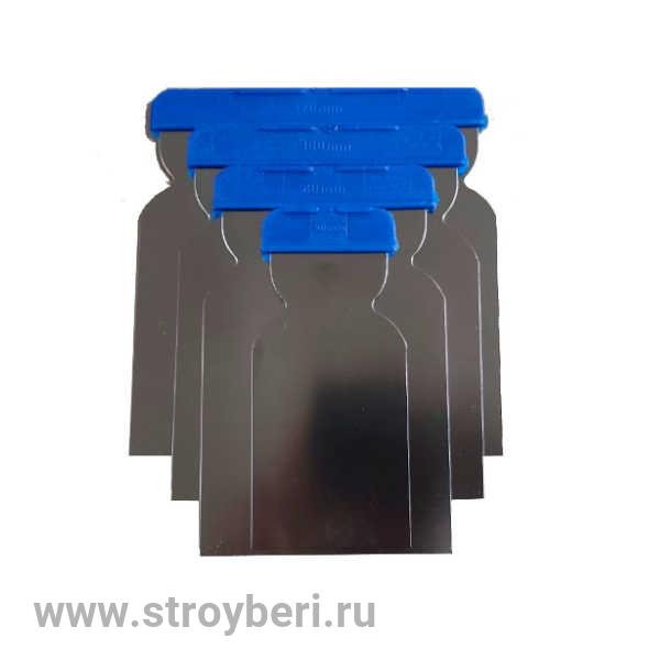 10201-004 Набор шпателей Интек 50-80-100-120