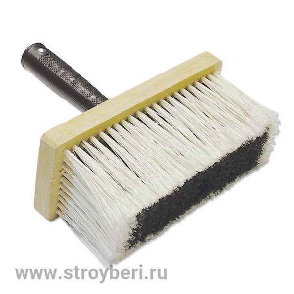 10304-180-080 Кисть макловица «Интек» 80х180 искусственная щетина деревянный корпус