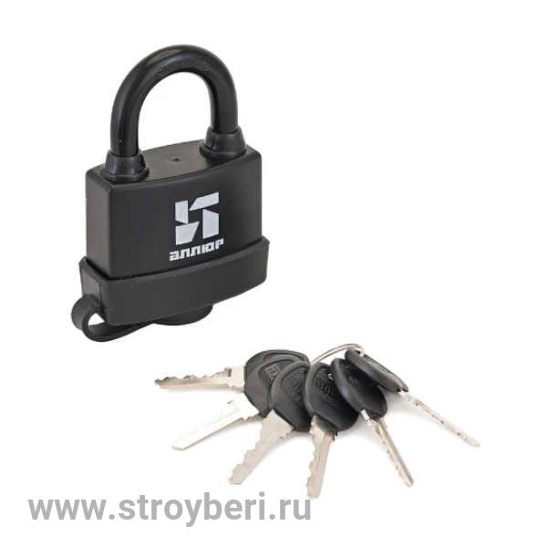 АЛЛЮР ВС1Ч- 374П всепогодный 6 кл. d6,5мм Замок навесной (72,6)