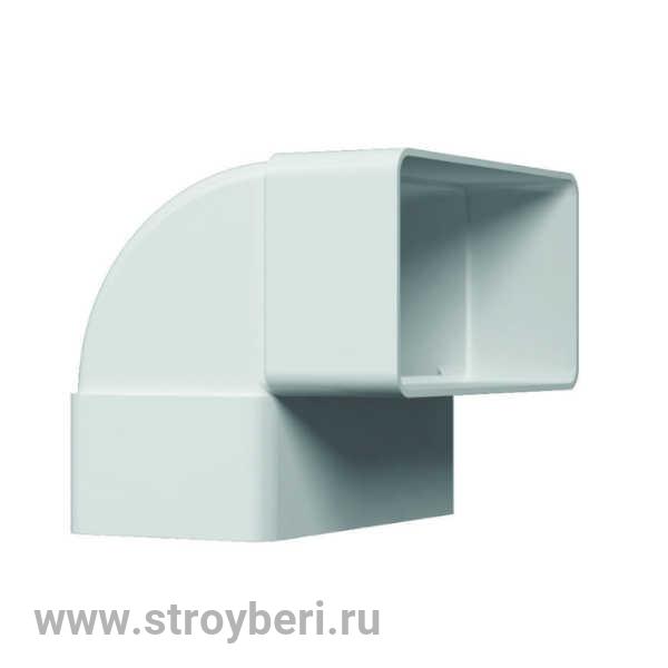 Колено КВП 90*220 вертикальное пластик