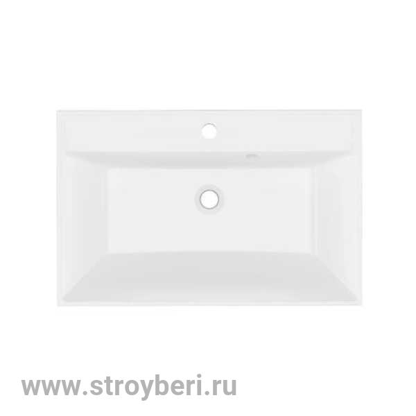 Раковина накладная 'ЛАЙН-70' белая (MIXLINE)