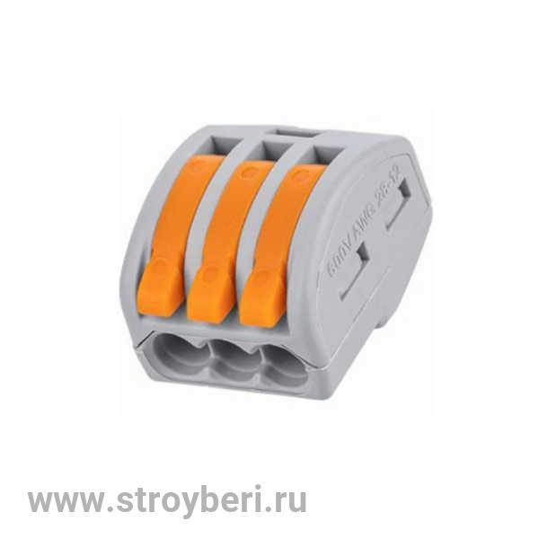 SQ0527-0016 Соединительная клемма СК-413 (2,5мм?) (50 шт/блистер) TDM