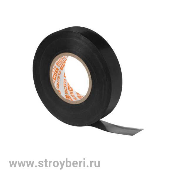 SQ0526-0086 Изолента ПВХ 0,15х19 мм Черная 25 м TDM