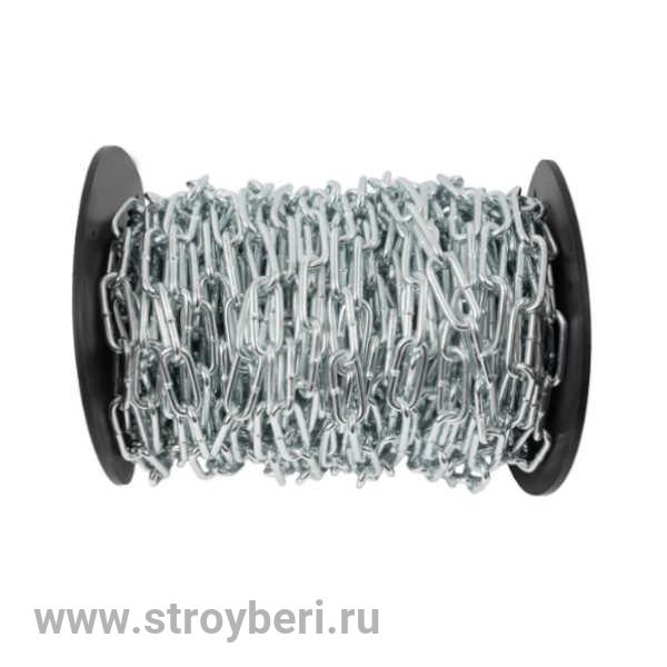 Цепь сварная длиннозвенная DIN 763 5мм (30м)
