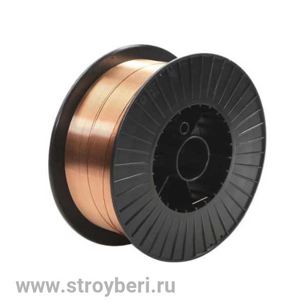 Сварочная проволока Ресанта СВ-08Г2С-O, Ф0,8 мм Катушка 5кг.