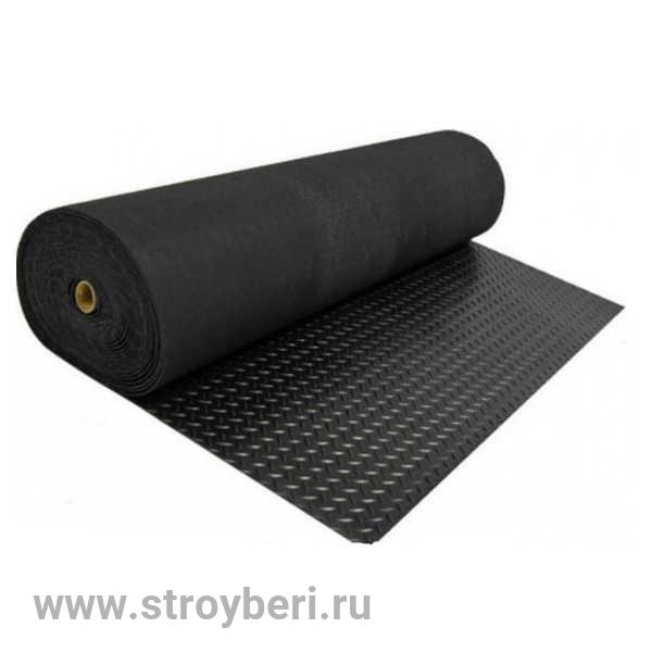 Дорожка резиновая 1.2х10 м 'Елочка' (12м2) (рул (12 м2) [цел])