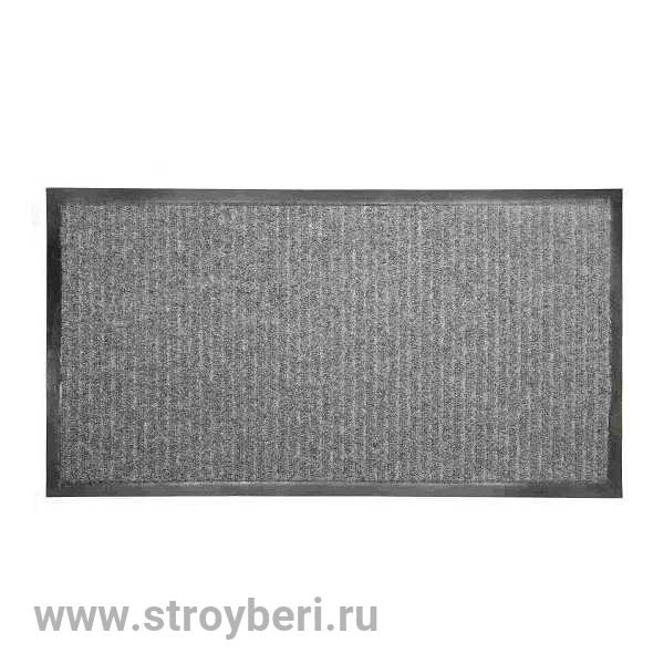 Коврик влаговпитывающий, ребристый Ребро 3:2(серый) 50х80 см (шт)