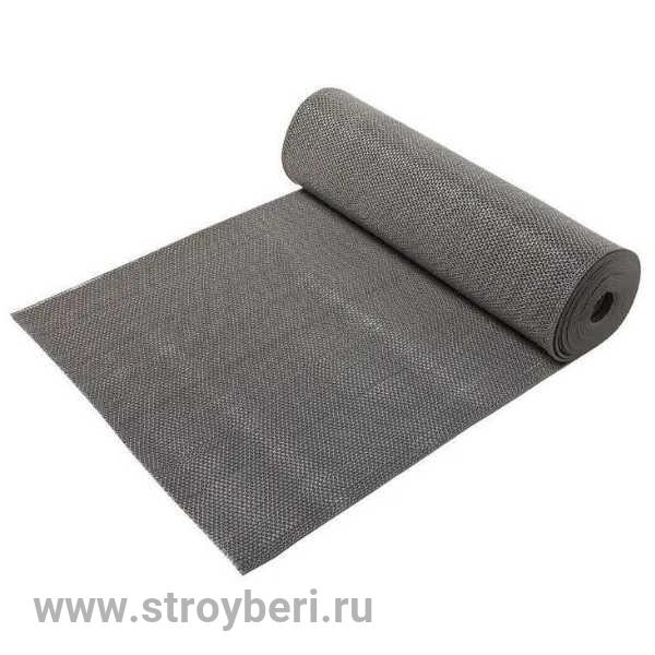 Грязезащитное покрытие 'ЗигЗаг' 90*1500 см 4,5 серый (рул (13.5 м2) [цел])