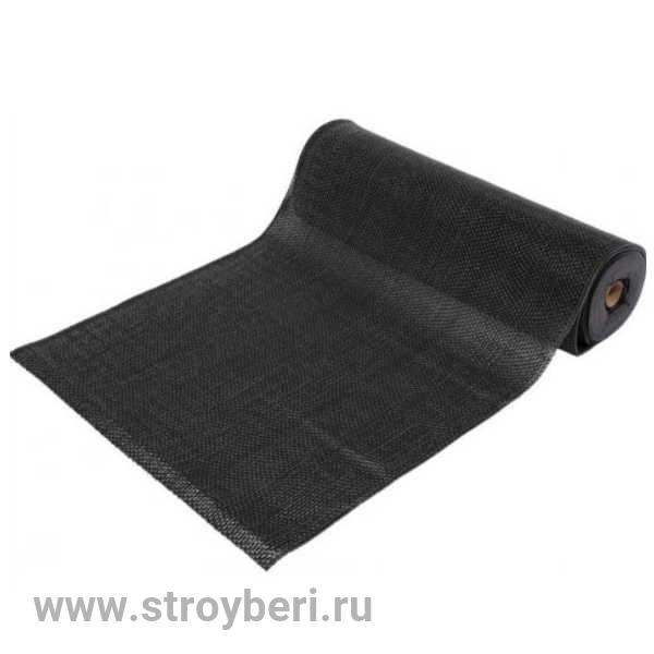 Грязезащитное покрытие 'ЗигЗаг' 90*1500 см 4,5 черный (рул (13.5 м2) [цел])
