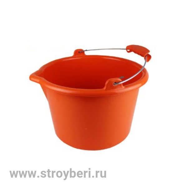 533-010 Ведро для красок и смесей 10л, ударопрочное, серия 'PROFI' (15шт/уп)Д