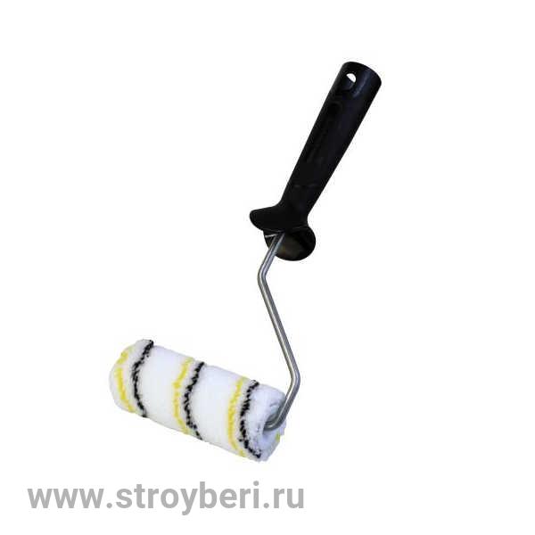 420-2100 Валик-миди DЕCOR 100 мм, d 30 мм, бюгель 6 мм, ворс 9 мм, микрофибра (40шт/80шт)