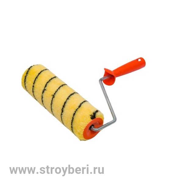 660-1250 Валик фасадный полиакрил тигр 250 мм, d 60 мм, бюгель 8 мм, ворс 11 мм, 'PROFI' (25шт/уп)