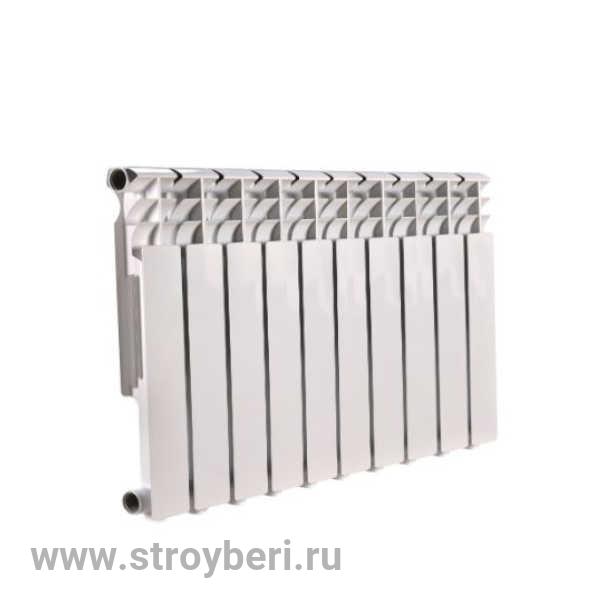 Радиатор алюминиевый THERMA Q2 500/80 10 секции