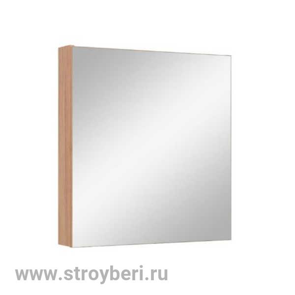 Шкаф зеркальный навесной 'Лада 60' /графит/лиственница