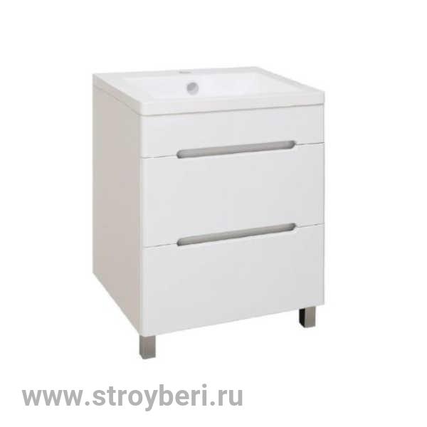 Тумба 'Парма 60' /2 ящика/ под умывальник 'Omega 60'