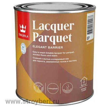 TIKKURILA LACQUER PARQUET EP лак гл. 0.9л