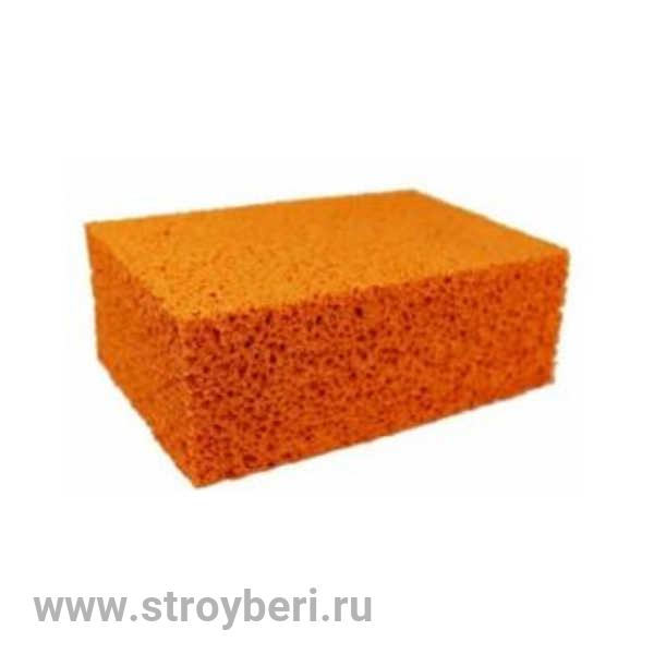670-200 Губка DЕCOR, вискозная оранж., 160х110х60 мм (10шт/50шт)