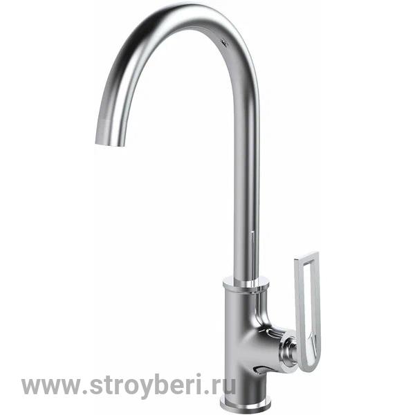 Смеситель для кухни 30k MIXLINE ML28-032 'Energy' высокий излив боковая ручка