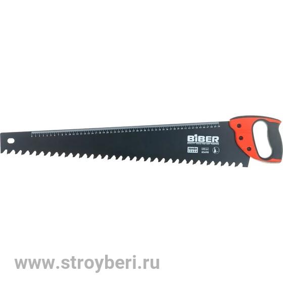 85698 Ножовка по газобетону, твердосплавн. зуб ВК8 двухкомпонент. рукоятка Профи 600мм (5/20)