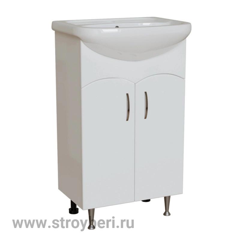 Тумба д/ванной 'ФОРМАТ-50' под рак.Уют-50 (ROSA) (ПВХ)