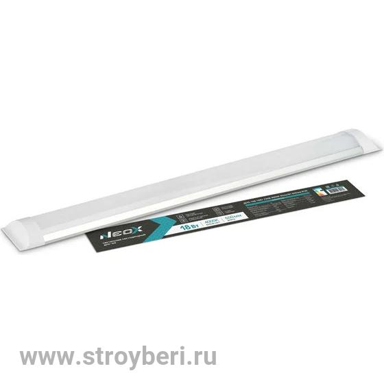 NEOX Светильник светодиодный ДПО-108 ОПАЛ 18Вт 230В 4000К 1710лм 600мм IP40