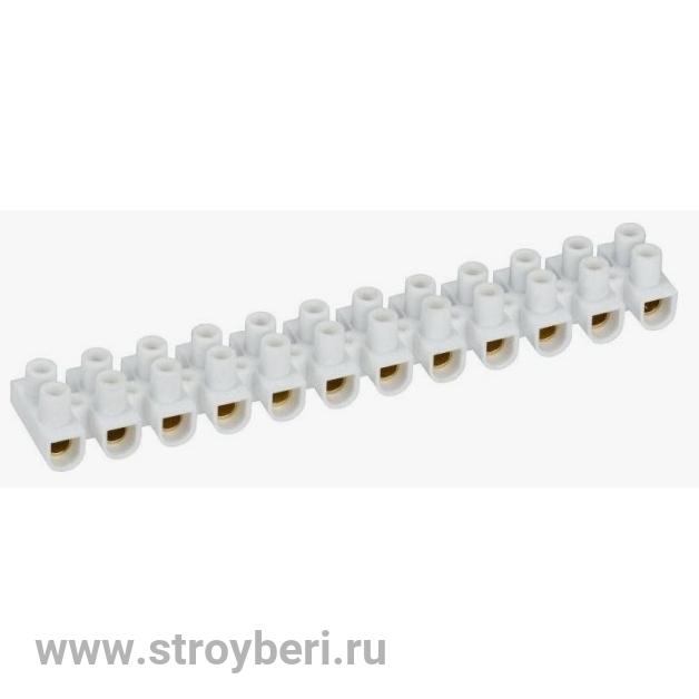 Колодка клеммная 3А 1-4мм² белый Omnyx ЗВИ-3 (10/1000)