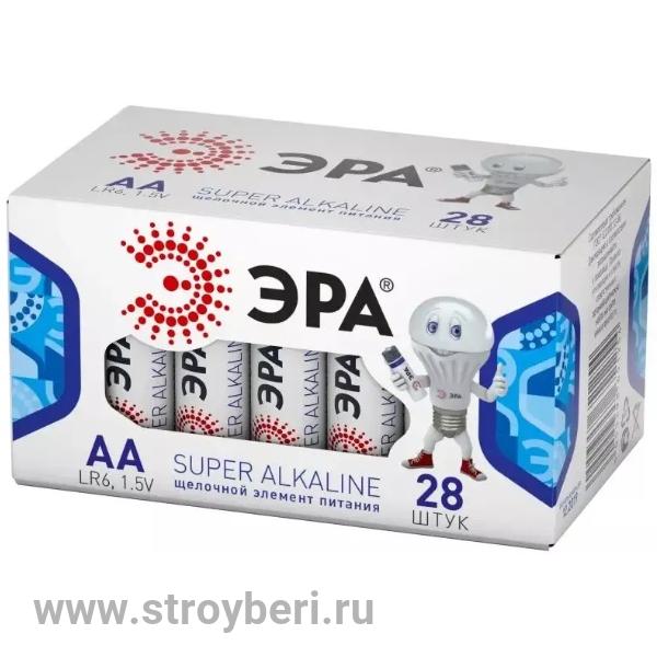 ЭРА LR6-28 box элемент питания (28/840)