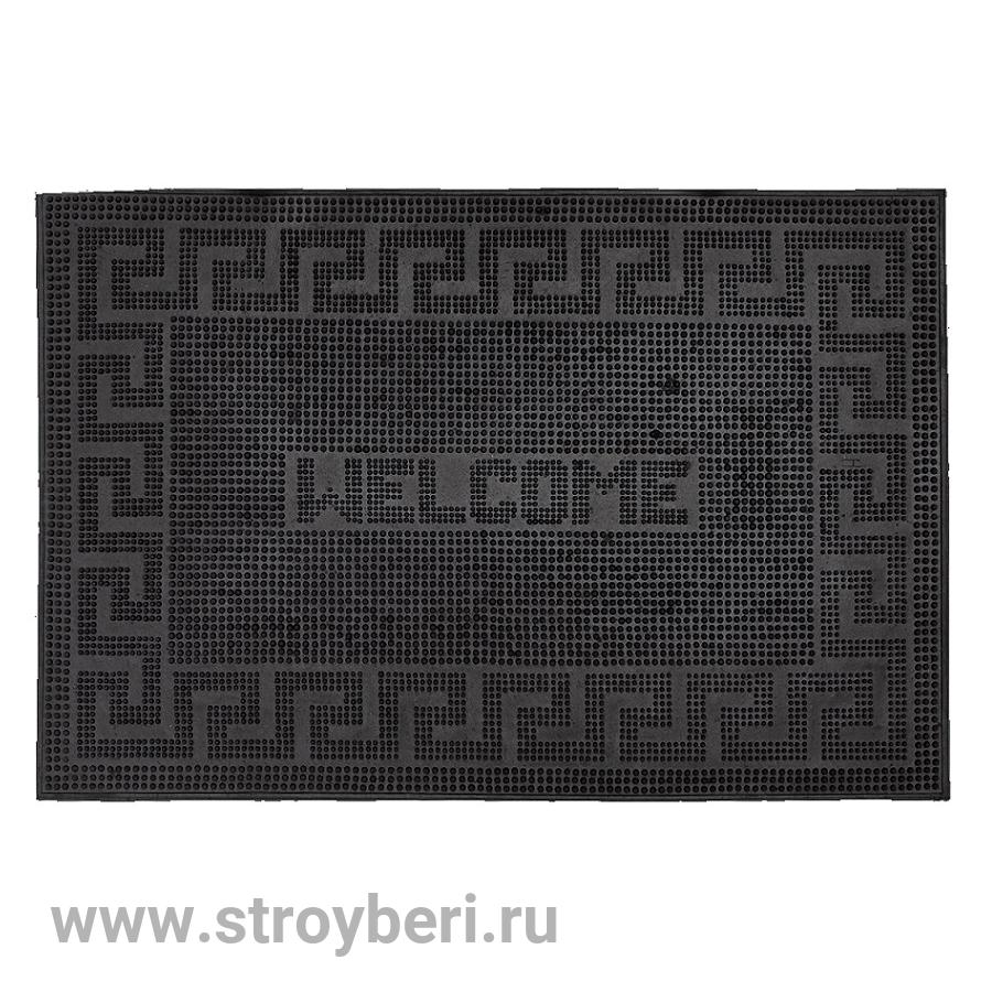 Коврик придверный 'Велком' (PIN MATS) 60x90mm