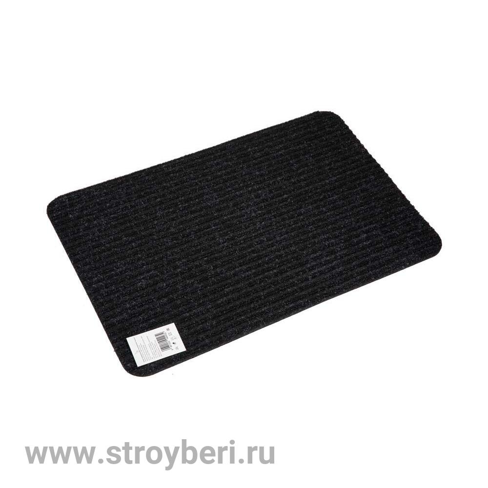 Коврик грязезащитный Классик 80х120 см черный (Classic Door mat 80*120 cm Black)