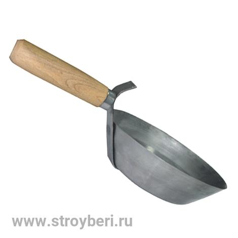 35901 Ковш штукатурный с деревянной ручкой (60)