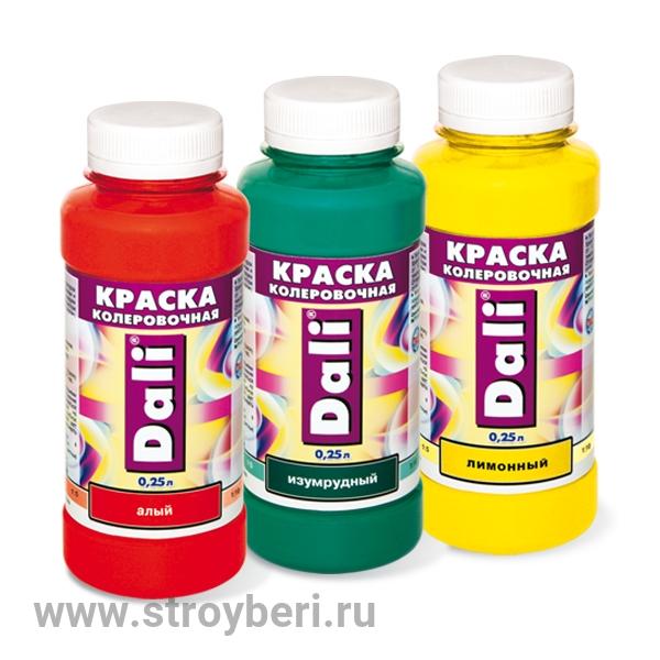DALI краска колеровочная Черный графит 0.25л
