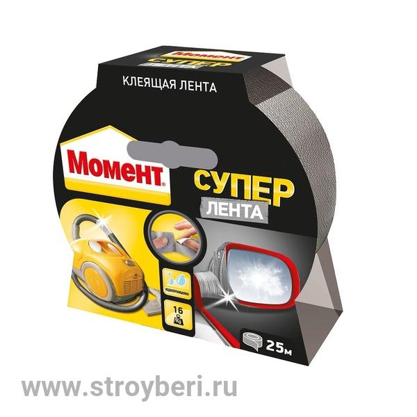 1760300 Клеящая лента Супер Лента Момент 25м,серебро