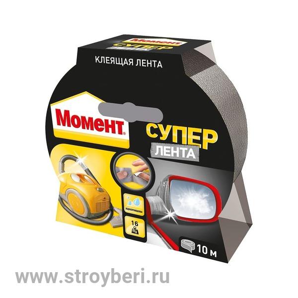 1760304 Клеящая лента Супер Лента Момент 10м,серебро