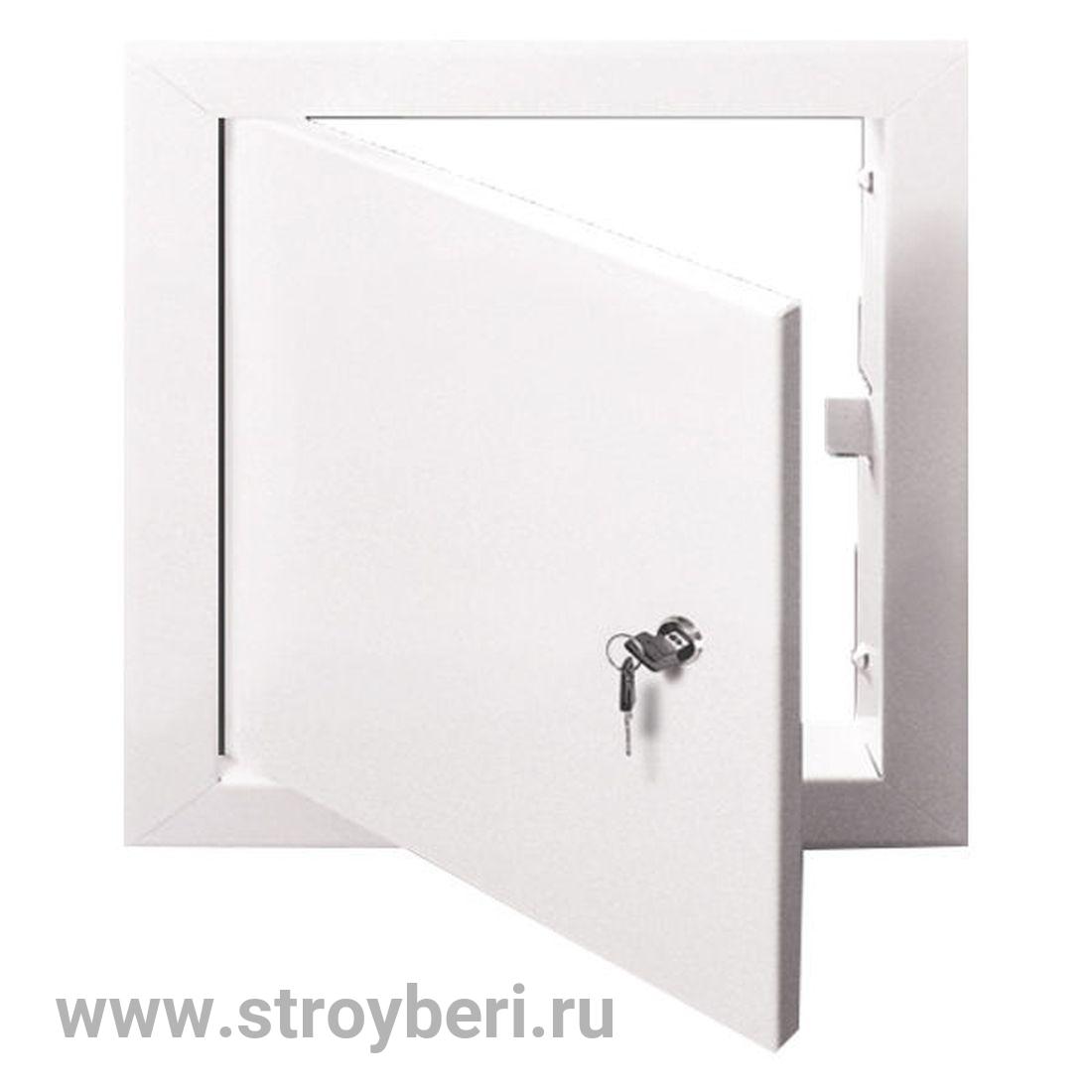 Люк сантехнический с замком 250х300