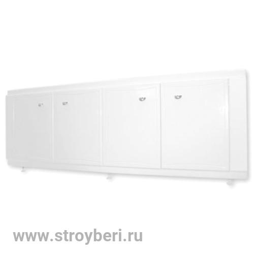 Экран под ванну 1,5м (1,48) Премьералюминий белый