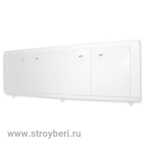 Экран под ванну 1,7м (1,68) Премьералюминий белый