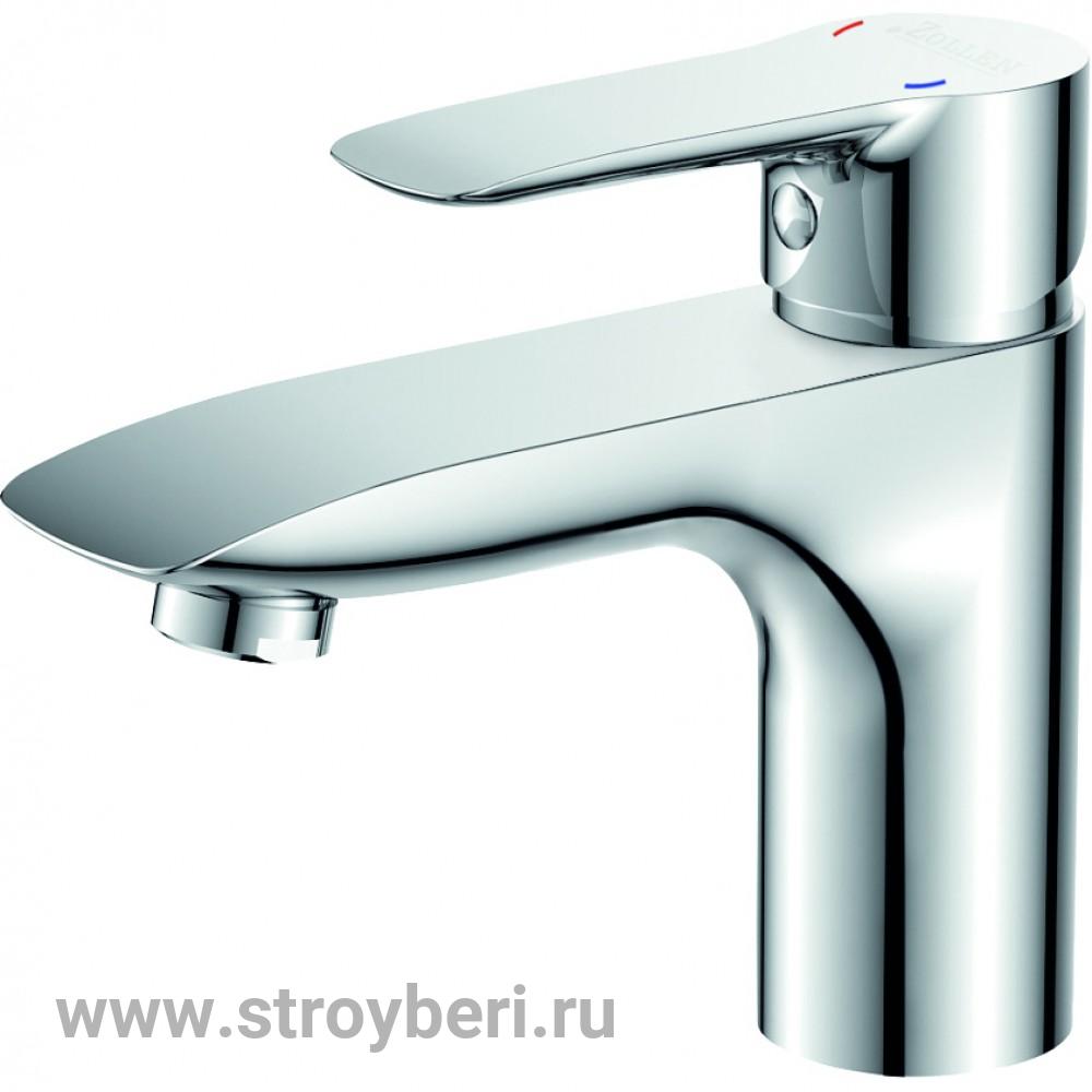 Смеситель ZOLLEN HOF (арт. HO53410722) д/умывал. кор. излив, 2-е шп., карт.35мм