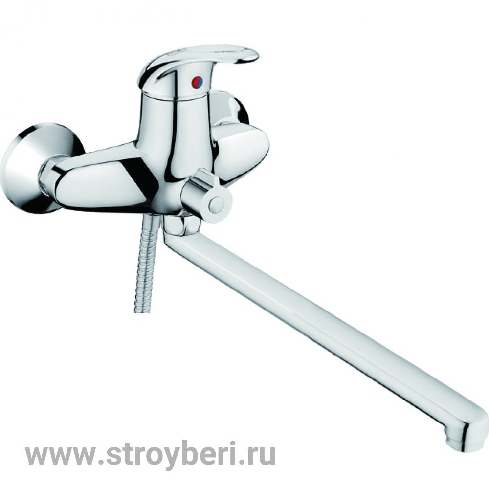 Смеситель ZOLLEN KOLN (арт. KO62410641) для ванны нижний изл. 350 мм, карт.40 мм