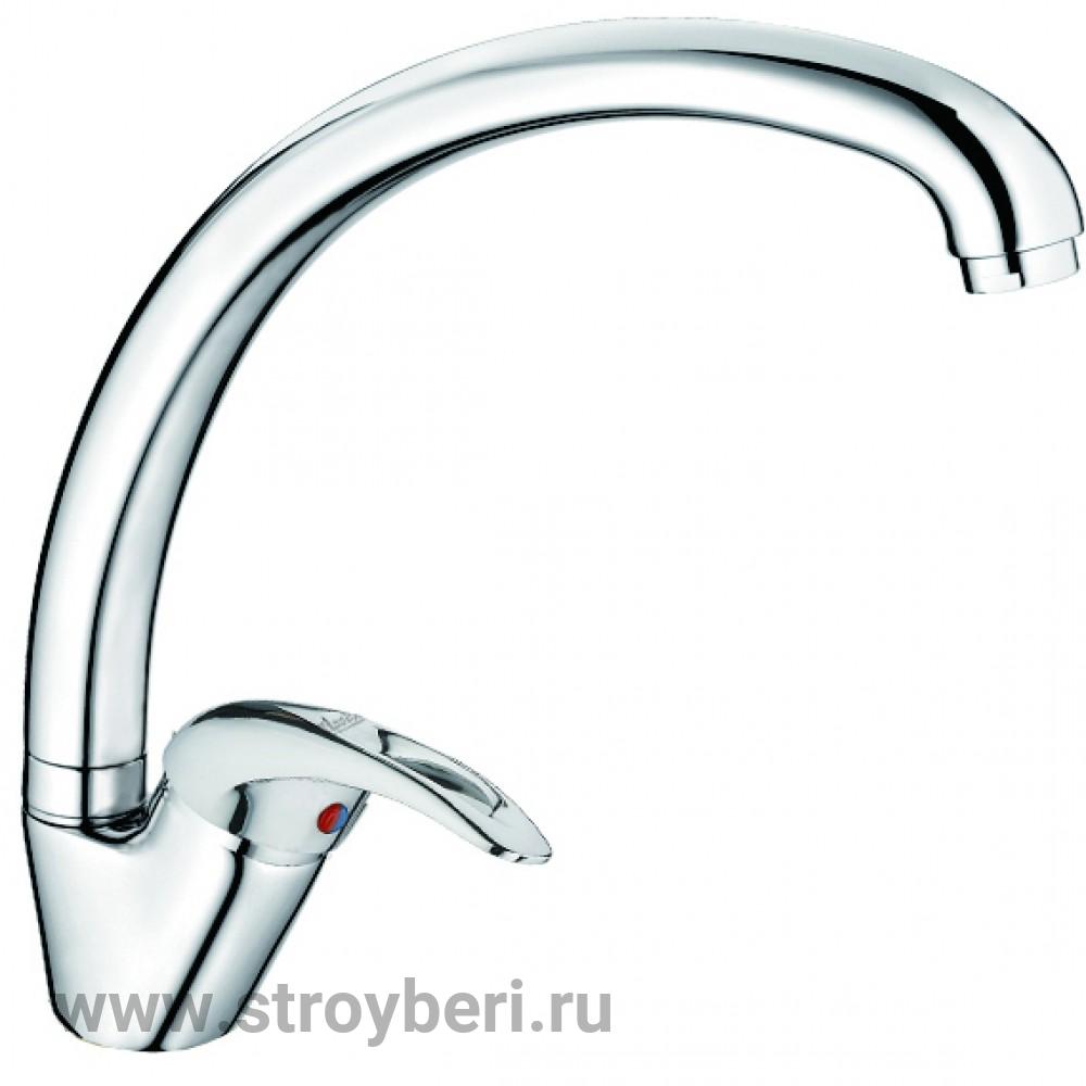 Смеситель ZOLLEN KOLN (арт. KO71410632) д/кухни изл УТКА, цевье 33мм, карт.40мм