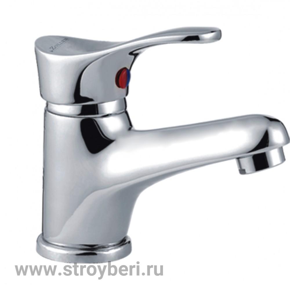 Смеситель ZOLLEN MAINZ (арт. MA53410522) д/умывал.корот. излив,2-е шп,карт.35 мм