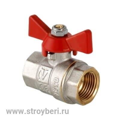 Кран шаровой Valtec BASE Ду 20 бабочка (VT.217.N.05)