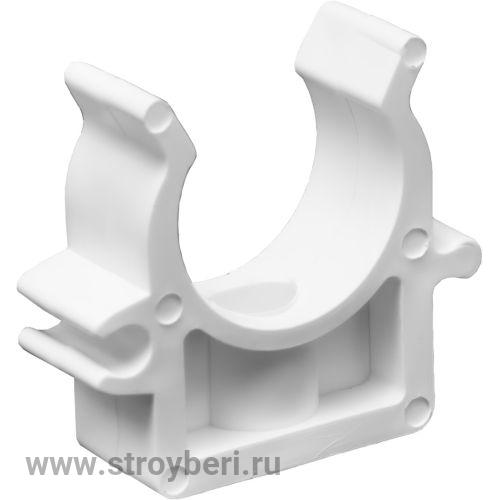 Крепление м/пласт.трубы 20х15