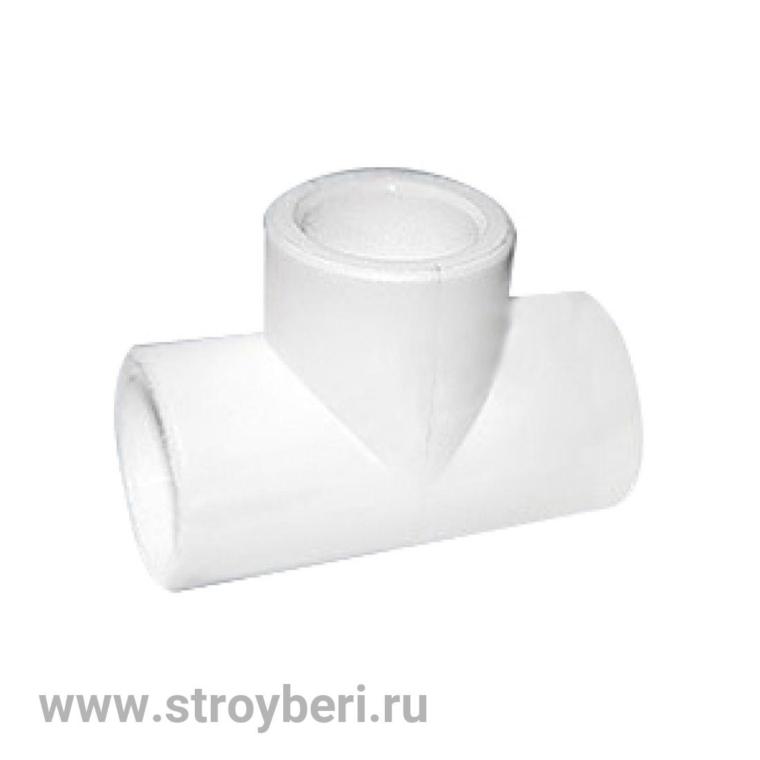 Тройник PPR белый 25