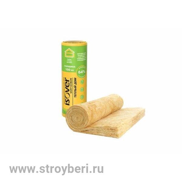 Утеплитель Теплый дом-твин 50х1220х7000 рулон (0,854м3)