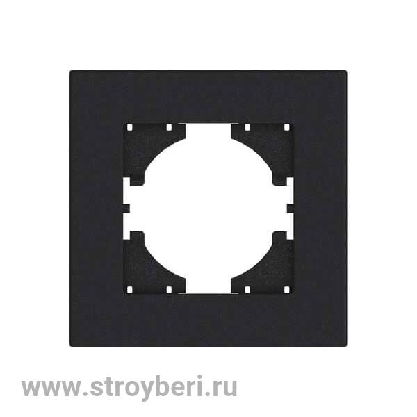 С1111-010 GUSI City РАМКА 1-местная, цвет графит.