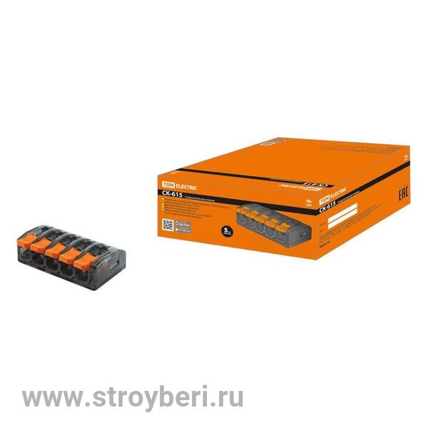 SQ0527-0023 Соединительная клемма СК-615 (2,5мм2) TDM