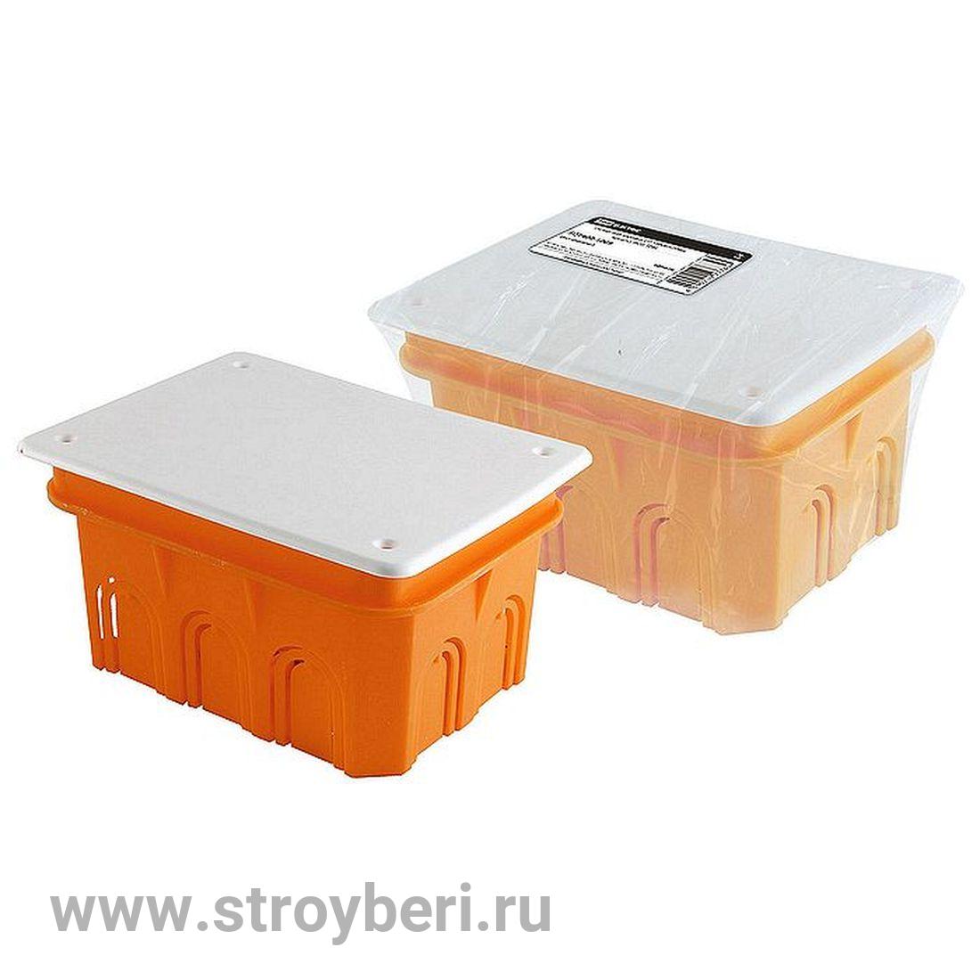 SQ1402-1007 Распаячная коробка СП D80х40мм, крышка, IP20, TDM