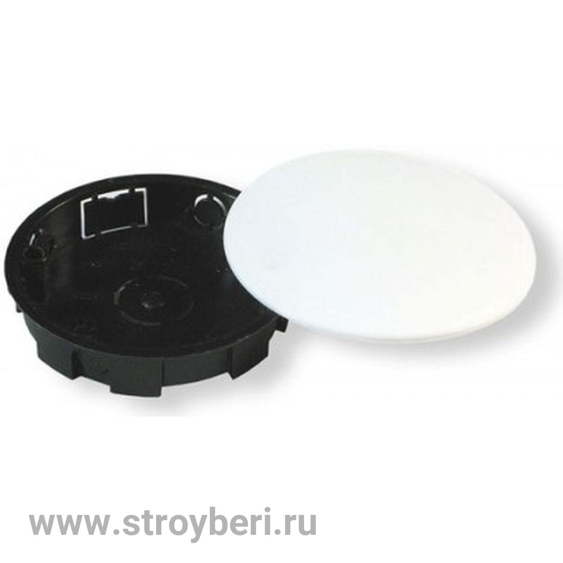 SQ1402-0195 Монтажная коробка У195 СП D75х30мм, крышка, TDM